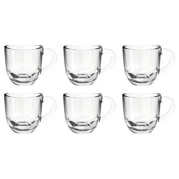 Leonardo - Napoli Espresso Kopje 80ml - 6 stuks Espresso kopjes Leonardo 