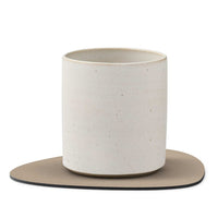 Lind DNA - Onderzetter Curve Nupo Klei Bruin Onderzetter Lind DNA 