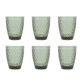 Medard de Noblat - Diamond - Glass 22cl - Smoked (set of 6) Medard de Noblat 