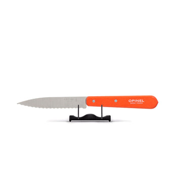 Opinel - Couteau dentelé N°113, Mandarine Opinel 