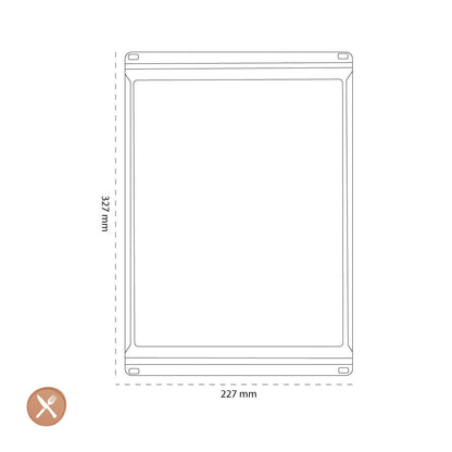 OXO - Snijplank set van 3 - 22,7 x 32,7 cm Kunststof snijplank OXO 