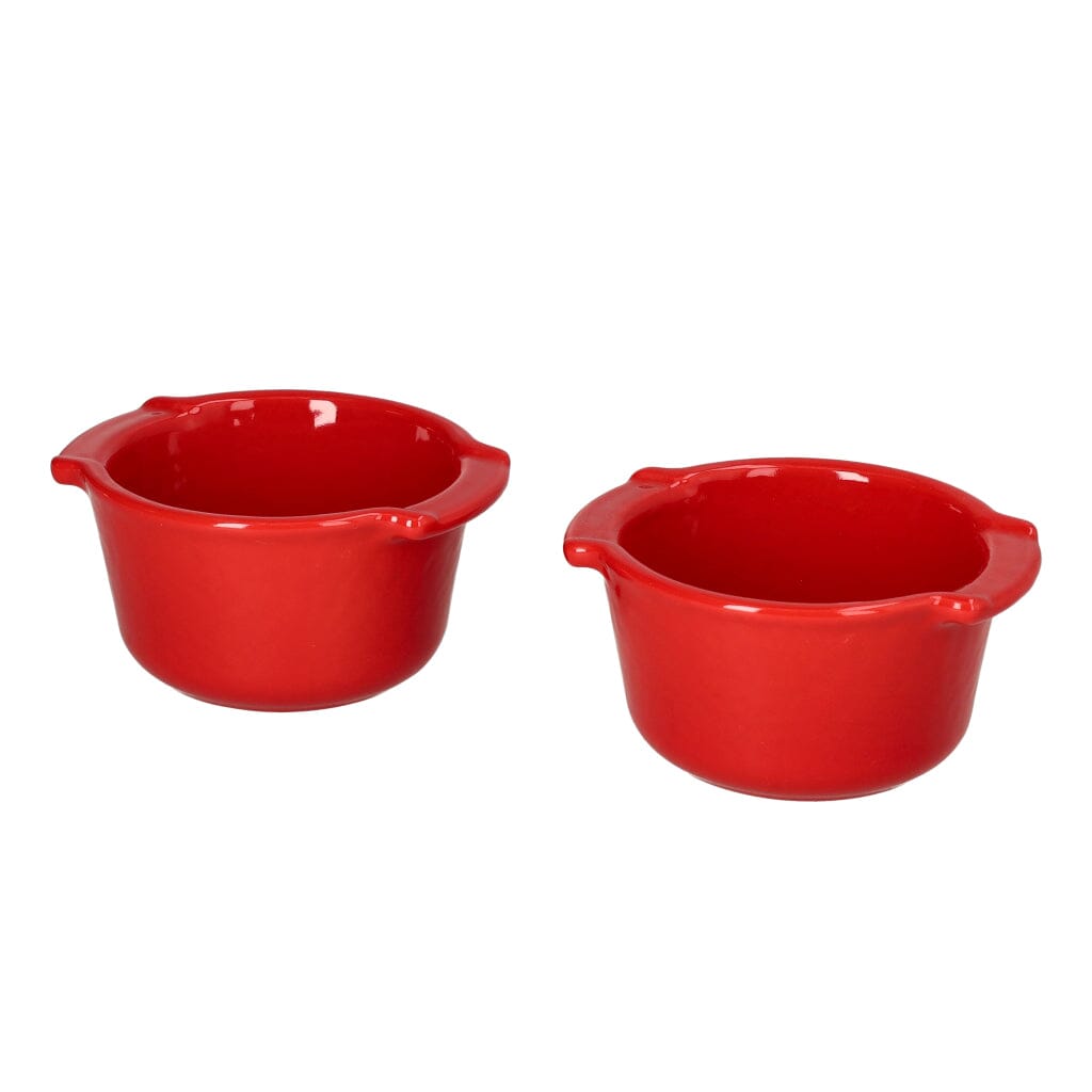 Peugeot - Appolia Duo Ramequins 11cm Rood Ovenschaal Peugeot 