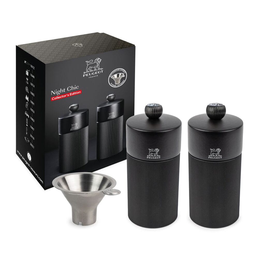 Peugeot - Giftbox Duo Line Peper- en Zoutmolen set 12 cm zwart Peugeot 