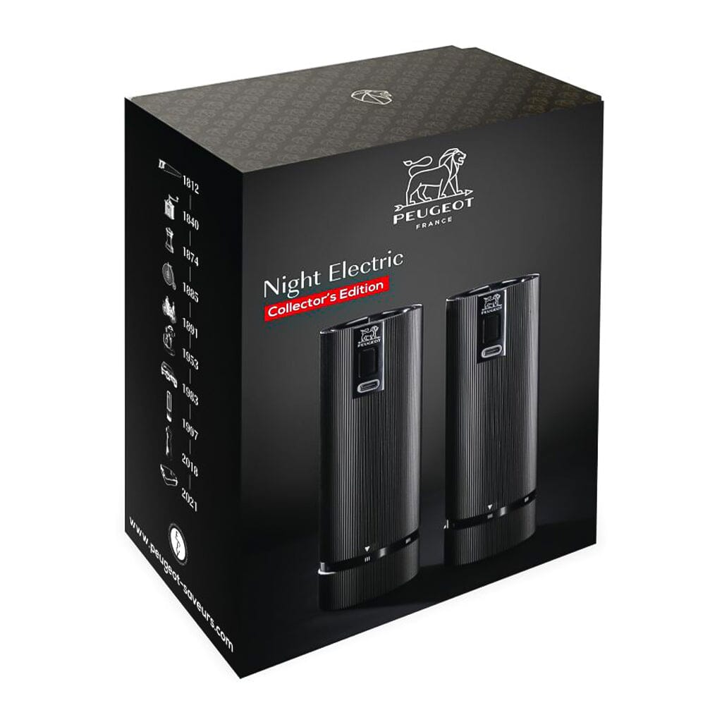 Peugeot - Giftbox Duo Line Peper- en Zoutmolen set 15 cm zwart Peugeot 