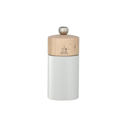 Moulin à sel Peugeot Line en aluminium naturel 12 cm