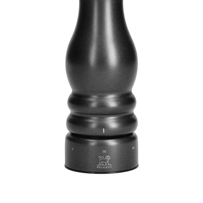 Peugeot - Paris Chef Peper- en Zoutmolen set 22 cm Carbon en RVS Peper- en Zoutmolen set Peugeot 