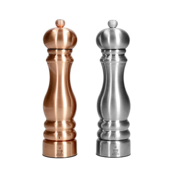 Peugeot - Paris Chef Peper- en Zoutmolen set 22 cm Koper en RVS Peper- en Zoutmolen set Peugeot 