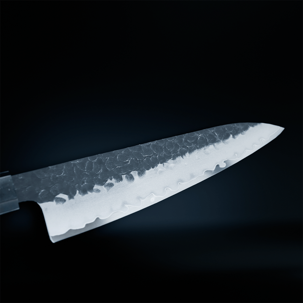 Shinrai Japon - Couteau de Chef Kurayami Damas 20 cm