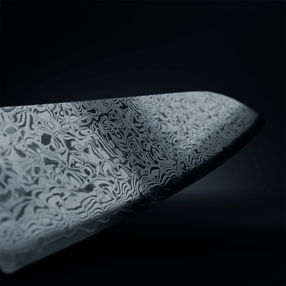 Shinrai Japan - Takumi Kaza Damascus Santokumes 18 cm Santokumes Shinrai Japan 