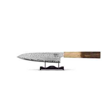 Couteaux Shinrai - Couteau Santoku Jōnetsu Damascus 18 cm Couteau Santoku Couteaux Shinrai