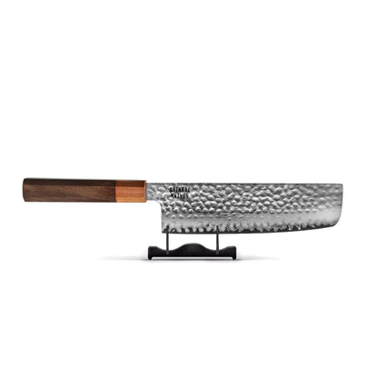 Shinrai Knives - Kigami Exclusive Damascus 4-delige set - Koksmes + Broodmes + Nakiri + Schilmes Messenset Shinrai Knives 