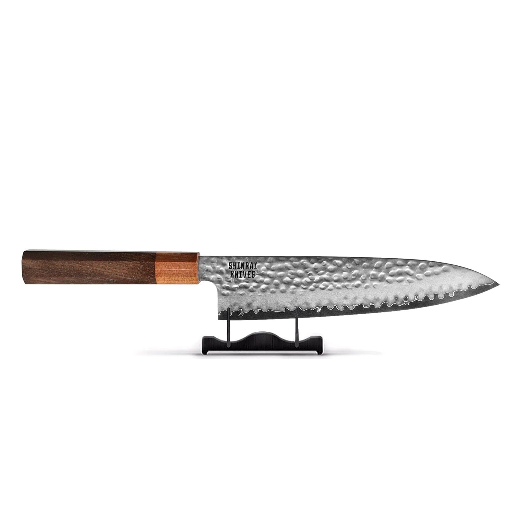 Shinrai Knives - Kigami Exclusive Damascus 4-delige set - Koksmes + Broodmes + Nakiri + Schilmes Messenset Shinrai Knives 