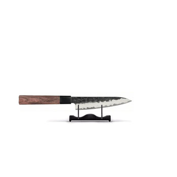 Shinrai Knives - Kurayami 2-delige Damascus Messenset - Nakiri + Schilmes Messenset Shinrai Knives 