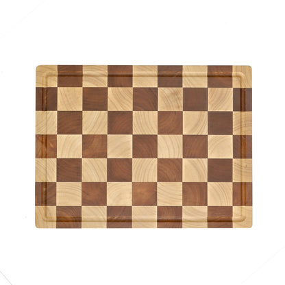 Shinrai Knives - Luxury Cutting Board Chess - End Grain - Bundle