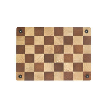 Shinrai Knives - Luxury Cutting Board Chess - End Grain - Bundle
