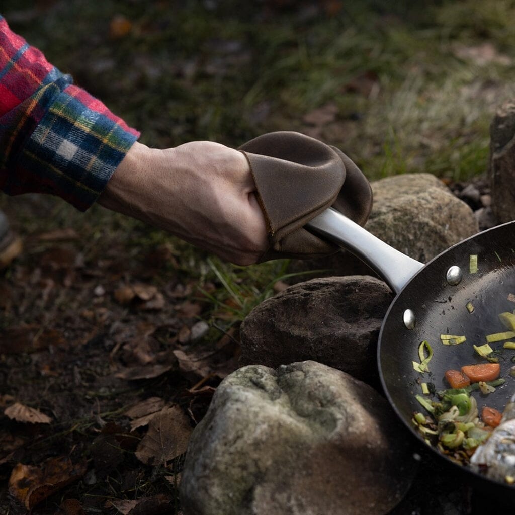Skottsberg - Leren Pannenbeschermers 2 stuks BBQ handschoen Skottsberg 