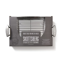 Skottsberg - Stainless Steel Braadslede 35 x 25 cm Braadslede Skottsberg 