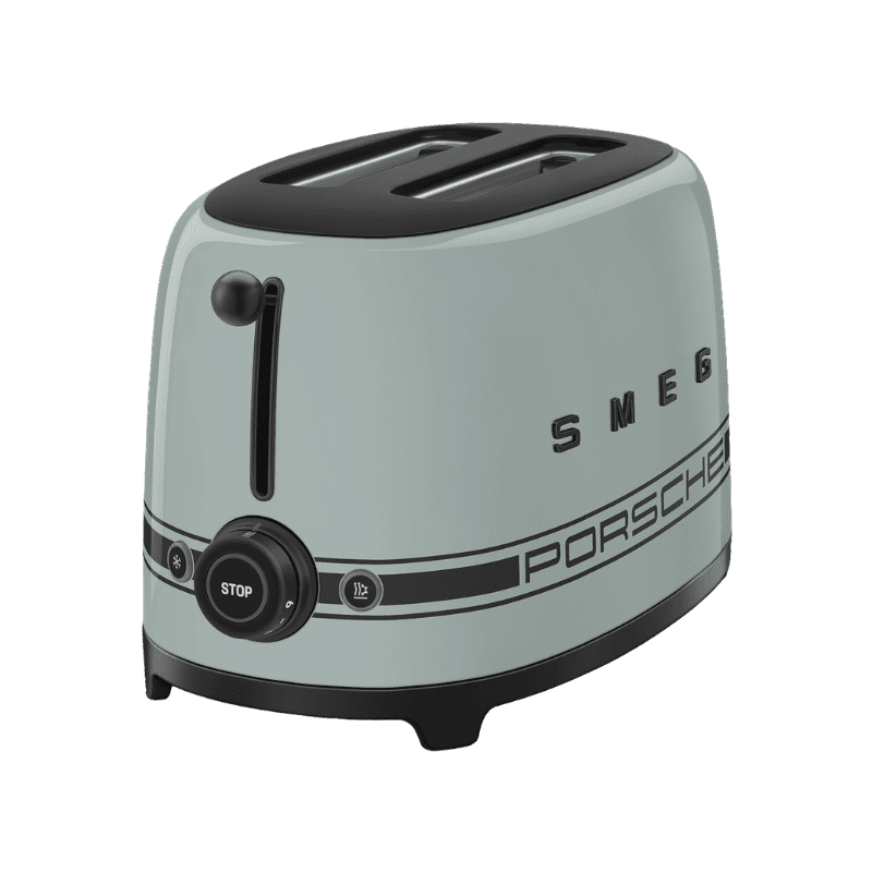 Smeg - Broodrooster | Lindegroen | Porsche Edition | Toaster 2x2 Broodrooster Smeg 