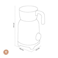 Smeg - Melkopschuimer | Crème | Jaren 50 | Inductie melkopschuimer Melkopschuimer Smeg 
