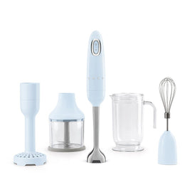 Smeg - Staafmixer | Pastelblauw | Jaren 50 | Staafmixer met accessoires | Plus pakket Staafmixer Smeg 