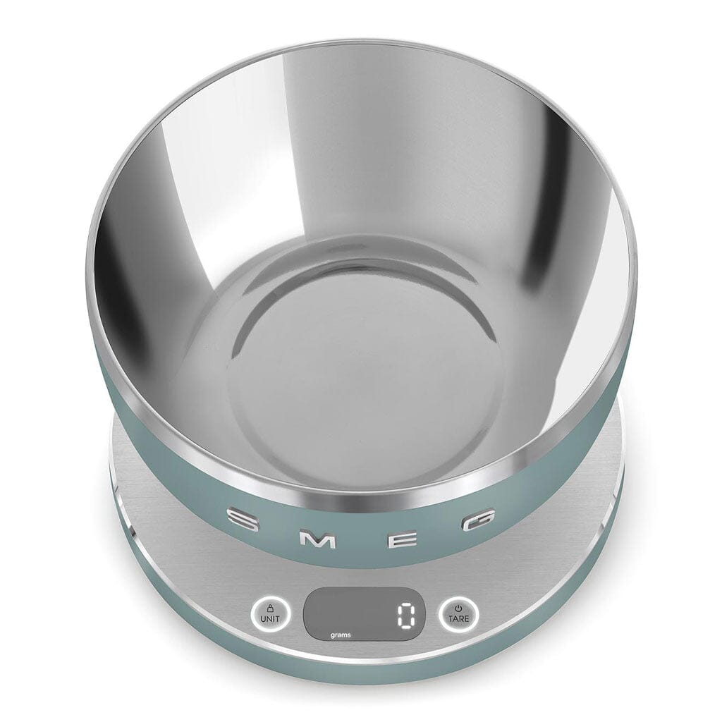 SMEG - Weegschaal Digitaal 5KG Emerald Green Keukenweegschaal Smeg 