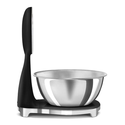 SMEG - Weegschaal Digitaal Jaren 50 Zwart Keukenweegschaal Smeg 
