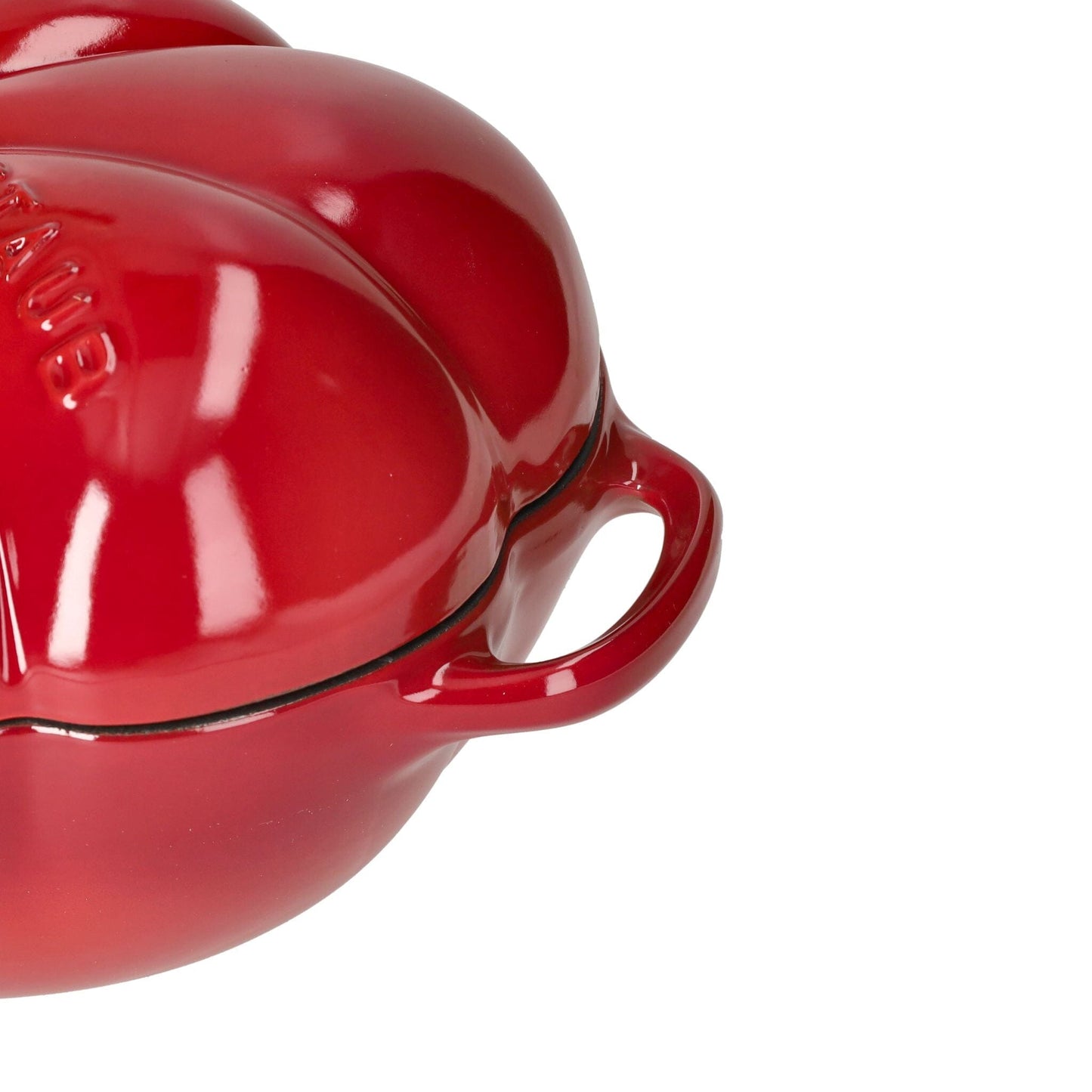 Staub - Braadpan Tomaat - Kersenrood - 25 cm Braadpan Staub 