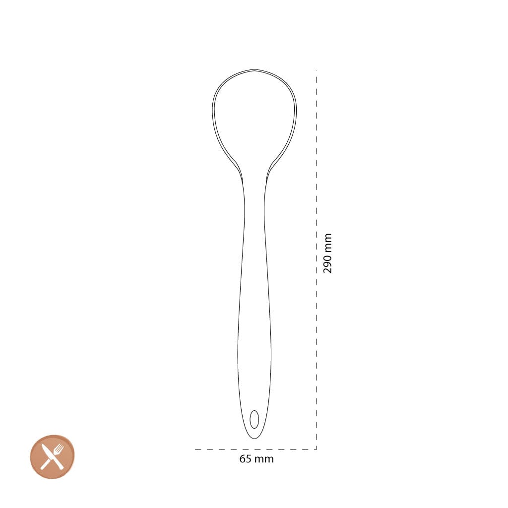 Tools2Cook - Siliconen Lepel Legger Black Pepper Lepelhouder Tools2Cook 