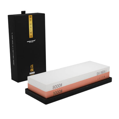 Shinrai Japan - Double-sided sharpening stone - Grit 3000/8000