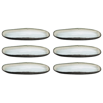 Medard de Noblat - Shadow Nacre Small Serving Dish 23 x 11 cm (set of 6)