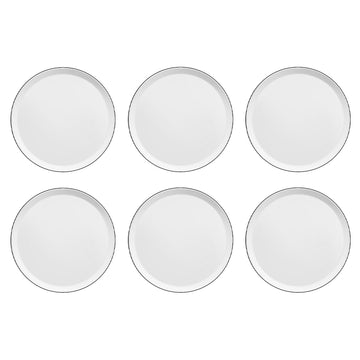 Medard de Noblat - Yaka Black Dinner plate 27 cm (set of 6)