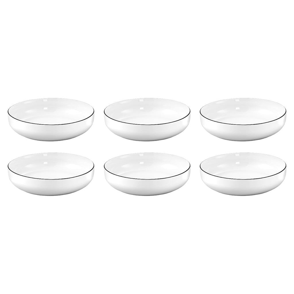 Medard de Noblat - Yaka Black Salad plate 20 cm (set of 6)