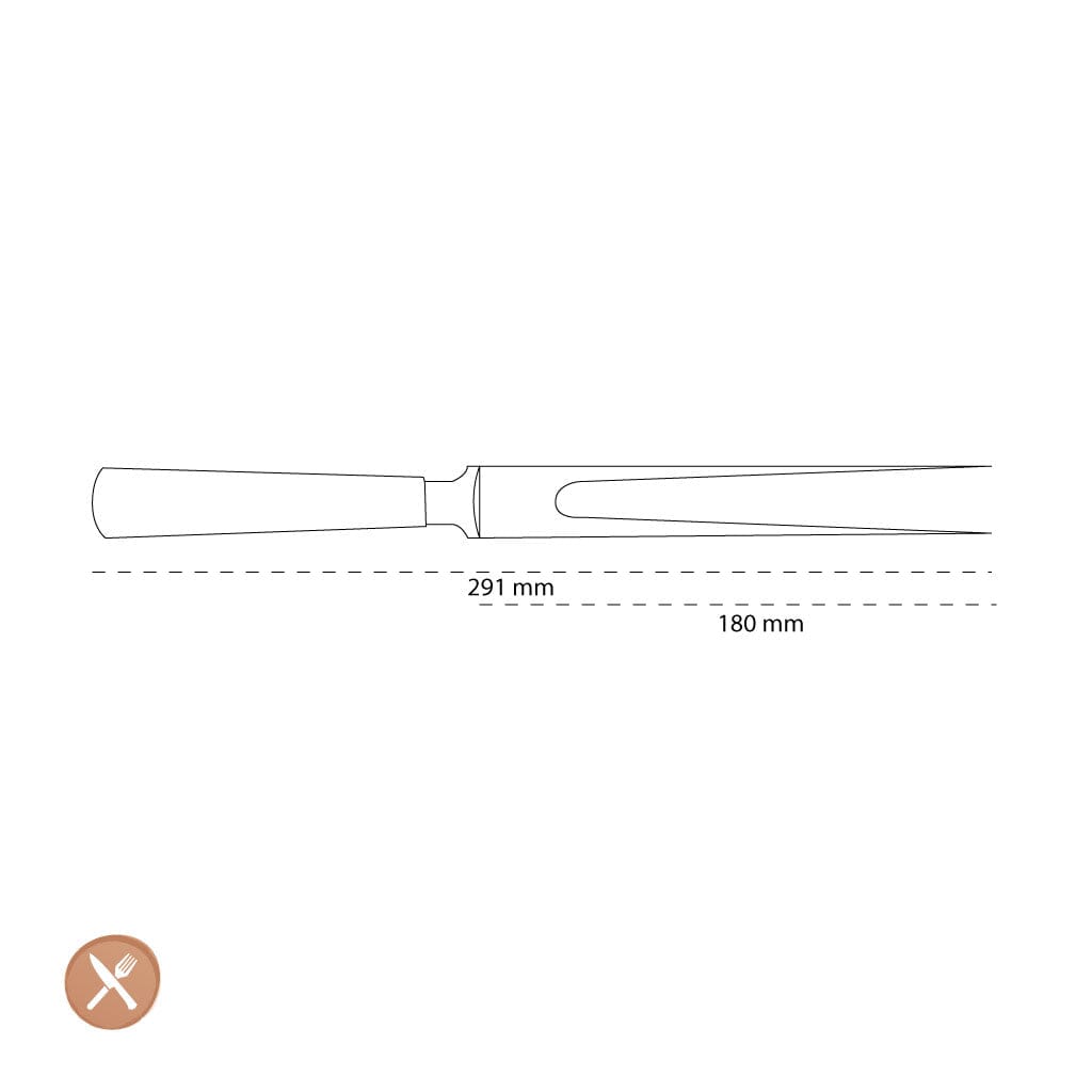 Zwilling - 4 Star Vleesvork 180 mm Zwilling 